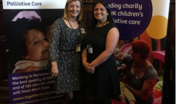 Diana children’s community nurse visits Westminster to lobby for improved palliative care for children