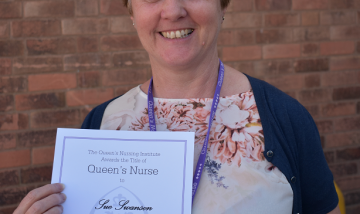 Sue joins nursing elite